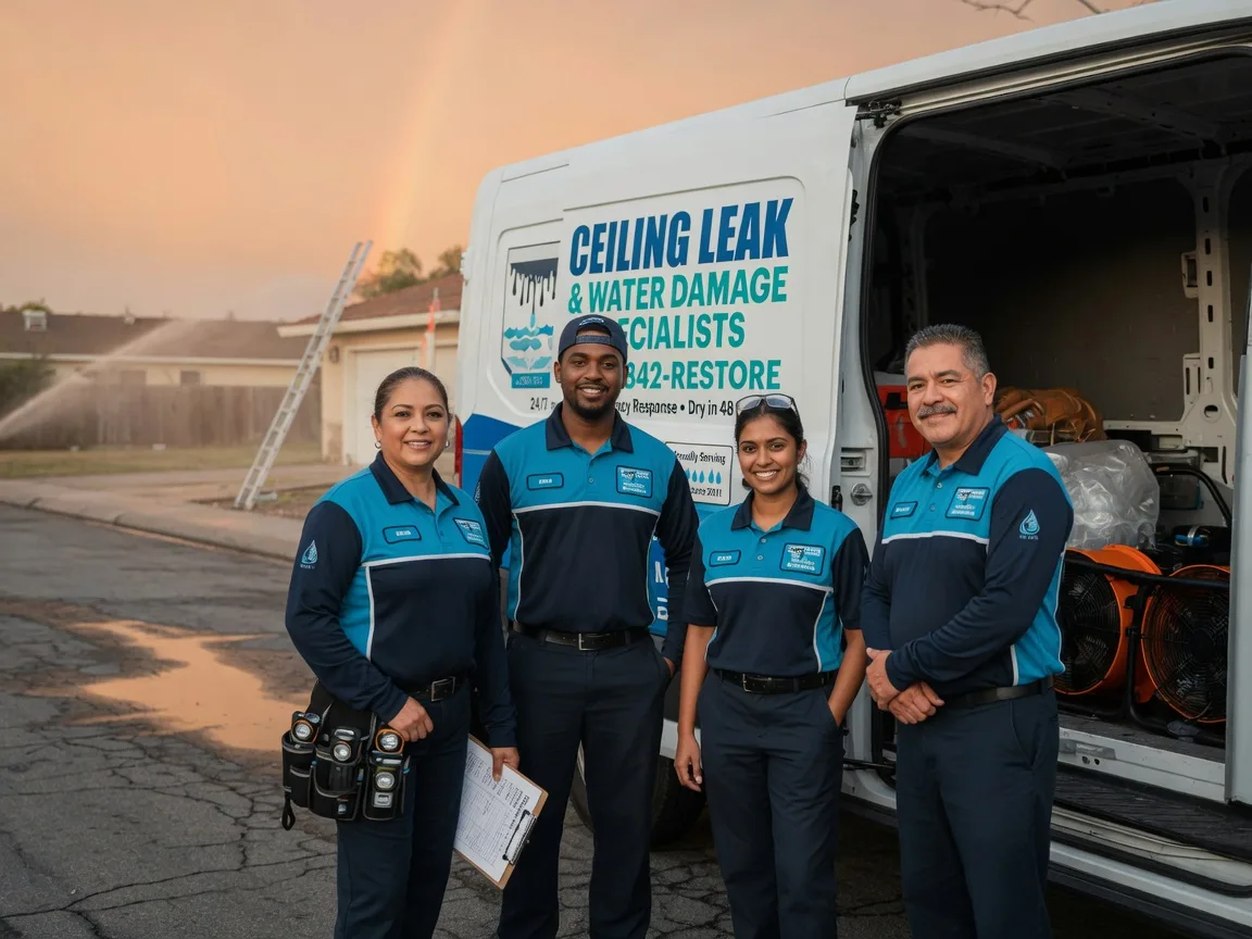 Ceiling Leak Cleanup company in Holdingford, MN